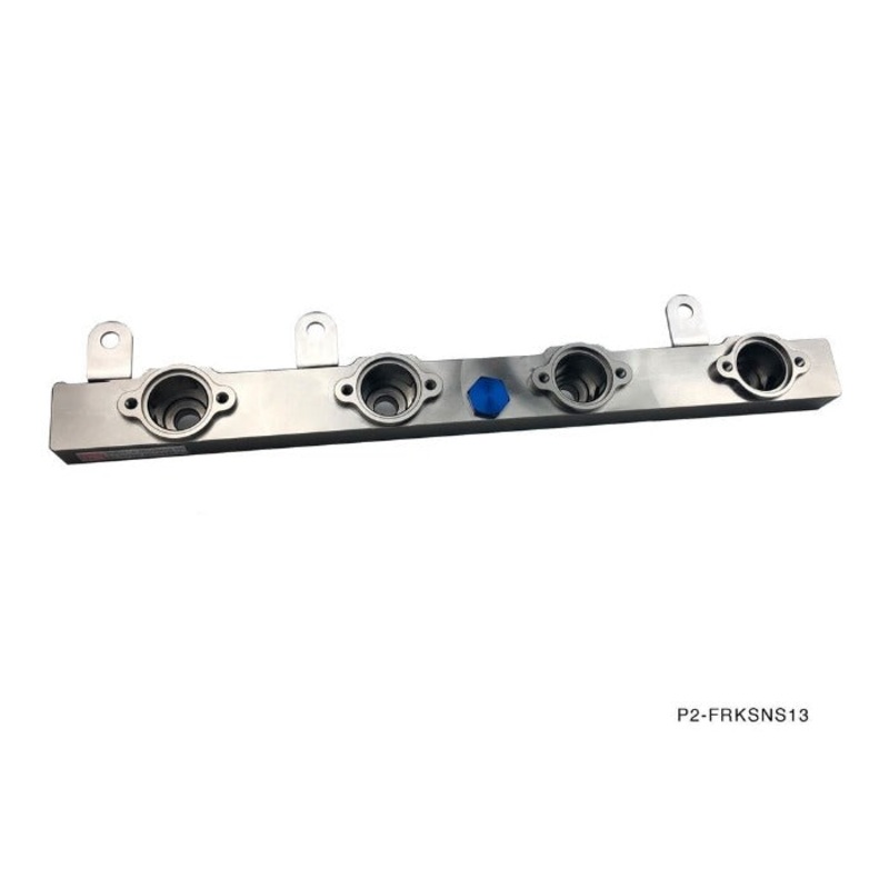 Phase 2 Motortrend (P2M) Billet Aluminum Side Feed Fuel Rail Kit - Nissan S14 S15 SR20DET