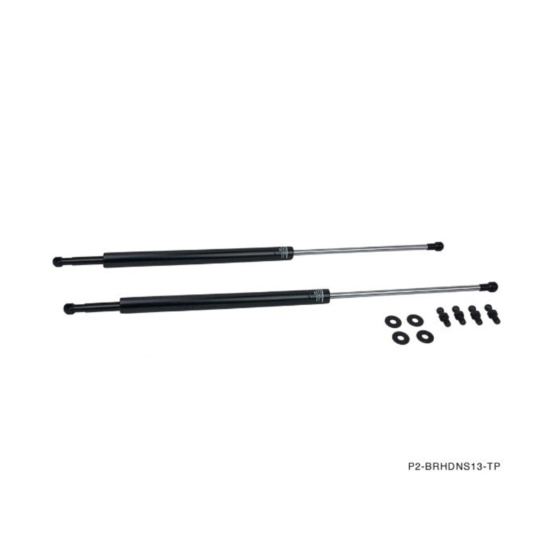 Phase 2 Motortrend (P2M) Black Series Rear Hatch Dampers Set - Nissan 240sx S13 (1989-1994)