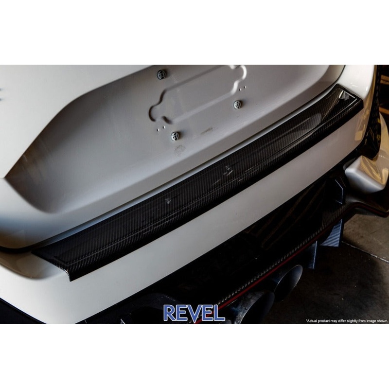 Tanabe / Revel GT Dry Carbon Rear Bumper Applique Cover - Honda Civic Type R FK8 (2017+)