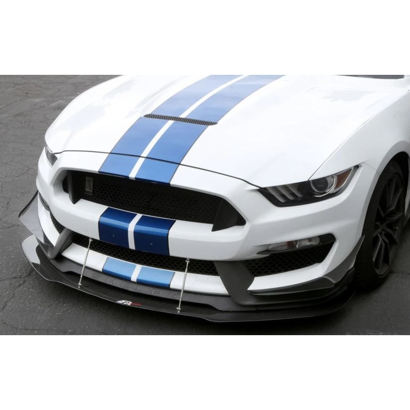 APR Performance Carbon Fiber Front Bumper Canards - Ford Mustang S550 Shelby GT350 (2016-2020)