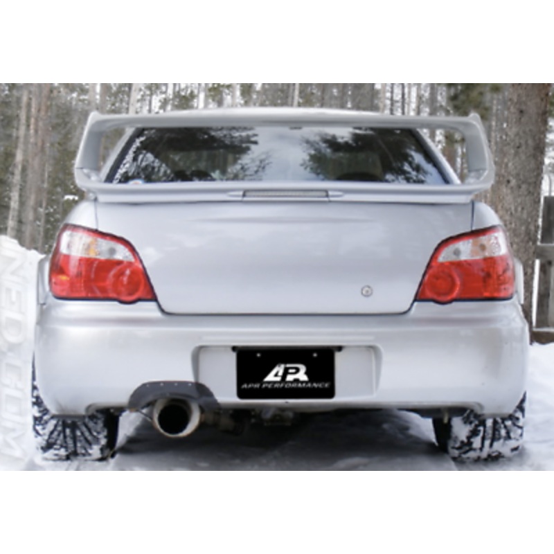 APR Performance Carbon Fiber Rear Exhaust Heat Shield - Subaru WRX & STI (2004-2007)