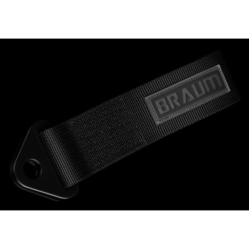 Braum Racing x Renn Racing Universal Tow Strap - Black