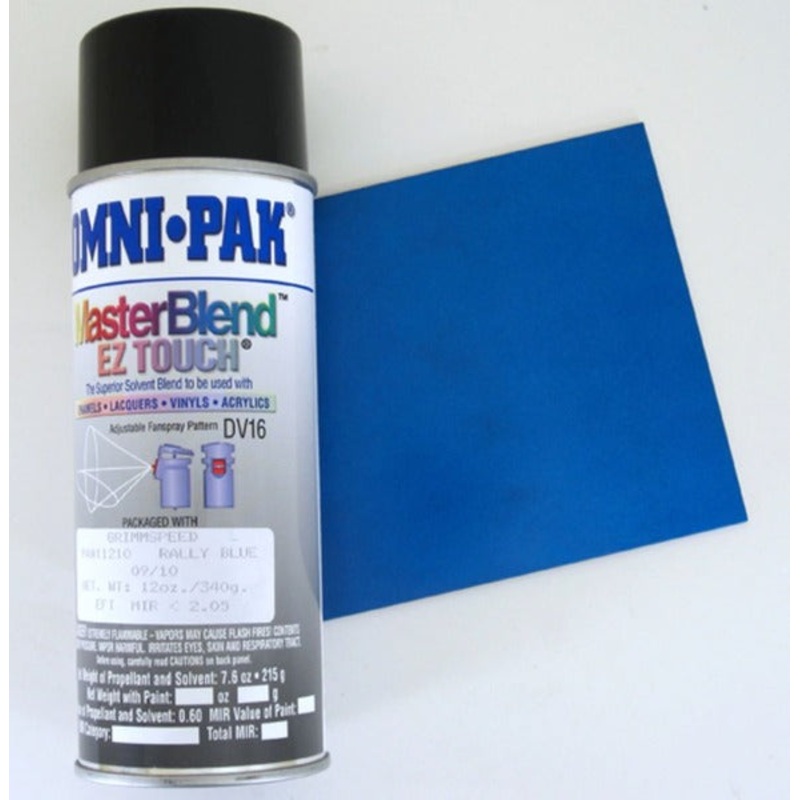 GrimmSpeed Touch Up Paint 12oz Aerosol Spray Can - World Rally Blue (WRB)