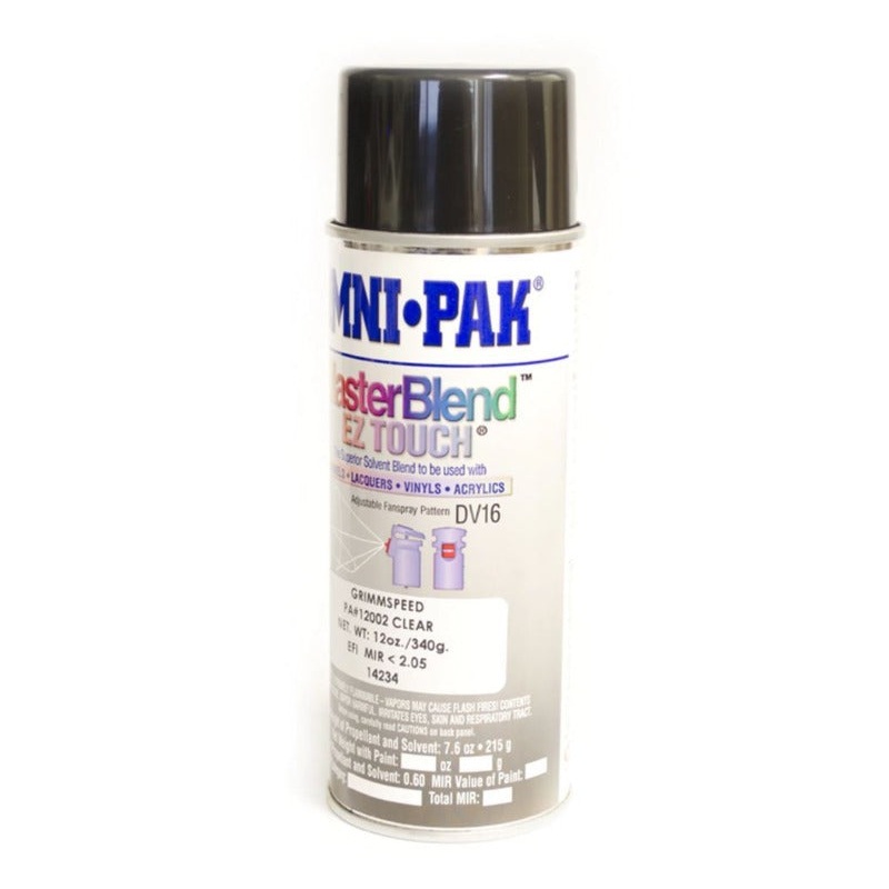 GrimmSpeed Wheel / Rim Touch Up Paint 12oz Aerosol Spray Can - Acrylic Clear Coat