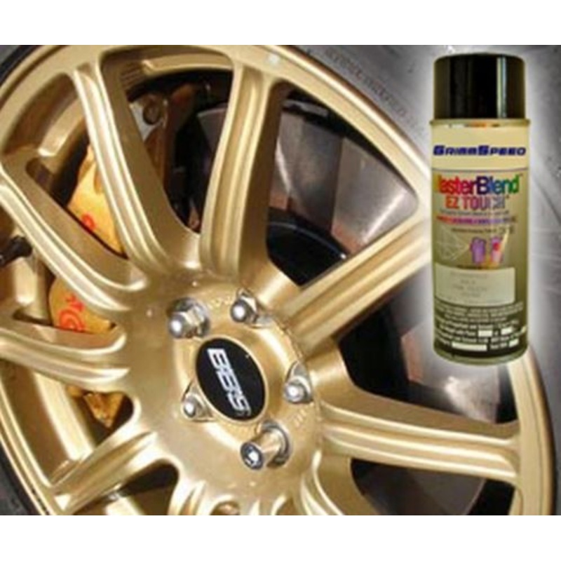 GrimmSpeed Wheel / Rim Touch Up Paint 12oz Aerosol Spray Can - BBS Gold