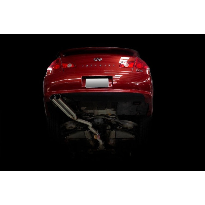 ISR Performance EP Dual Tip Exhaust System - Infiniti G35 Sedan RWD (2003-2004)