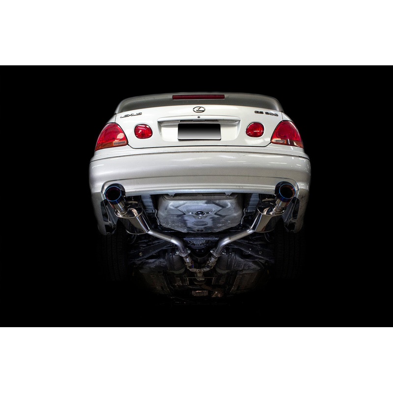 ISR Performance MBSE Dual Exhaust (Blue Tip) - Lexus GS300 JZS1 / UZS1 (1998-2005)