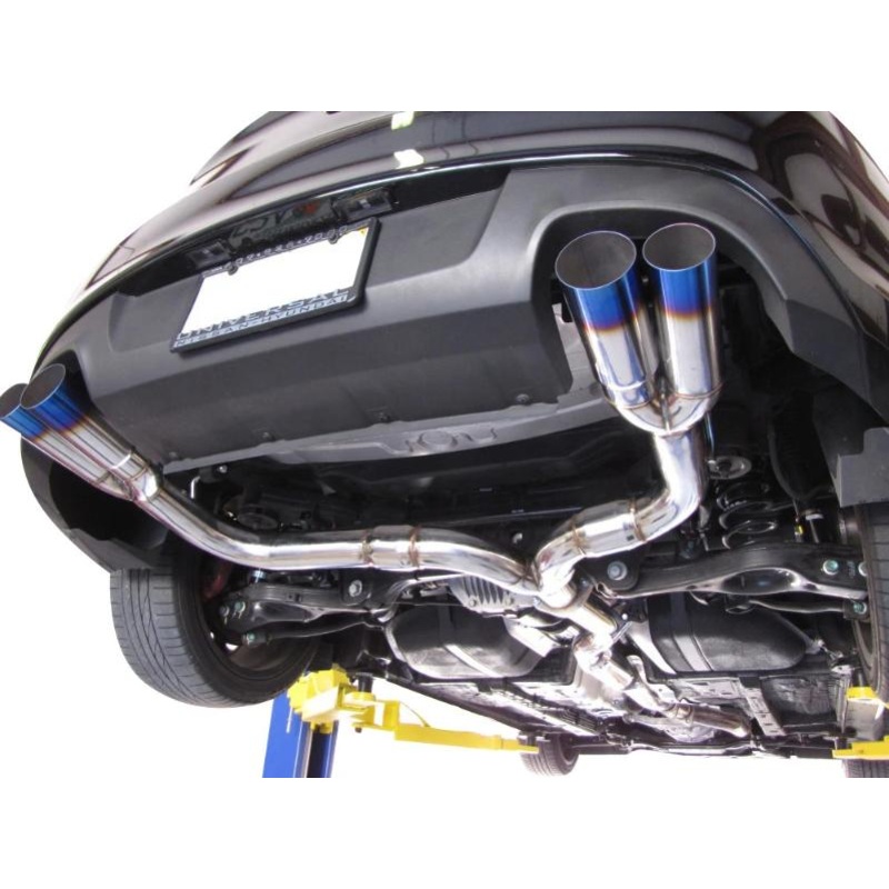 ISR Performance Quad Titanium Tip Race Exhaust System - Hyundai Genesis Coupe 3.8L
