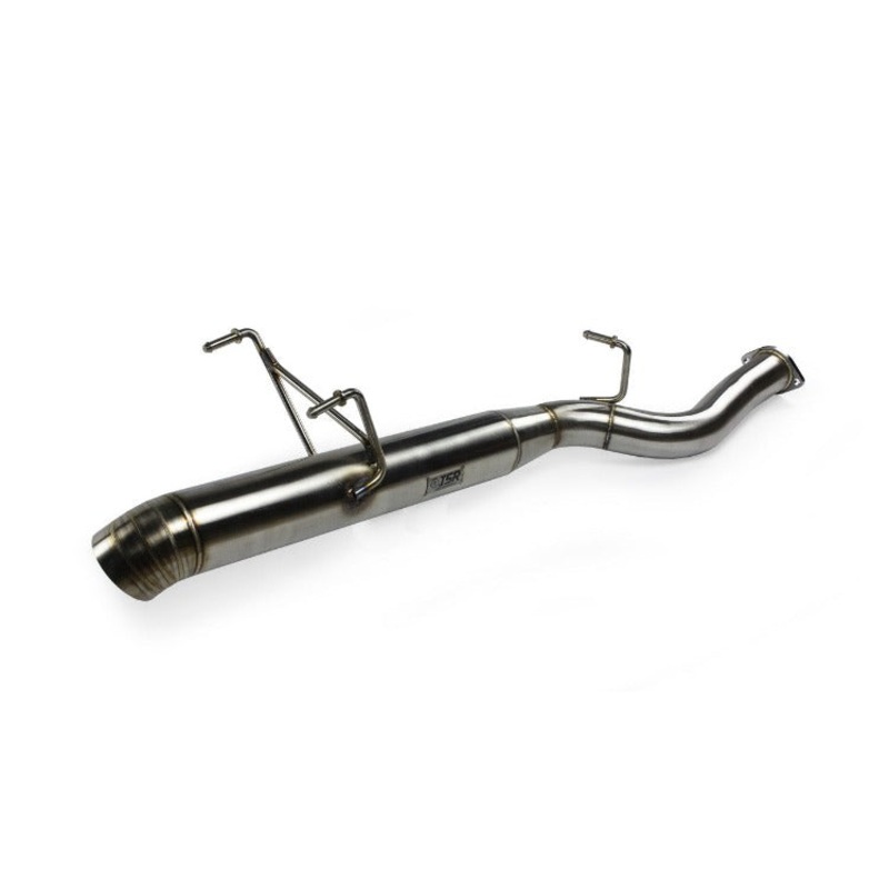 ISR Performance Series II 2 EP Single Exhaust Rear Section - Nissan 180sx 240sx S13 (1989-1994)