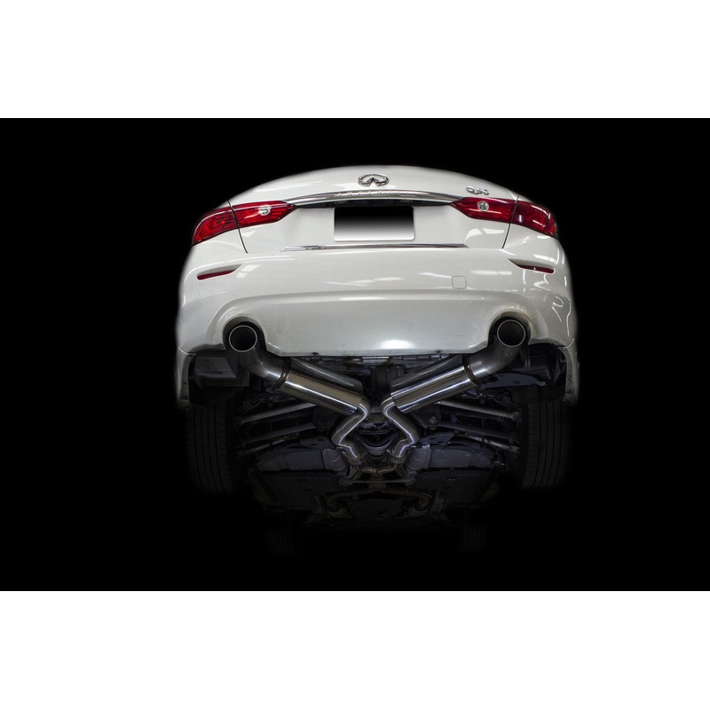ISR Performance ST Series Dual Exhaust System - Infiniti Q50 VQ37 VR30 (2014+)