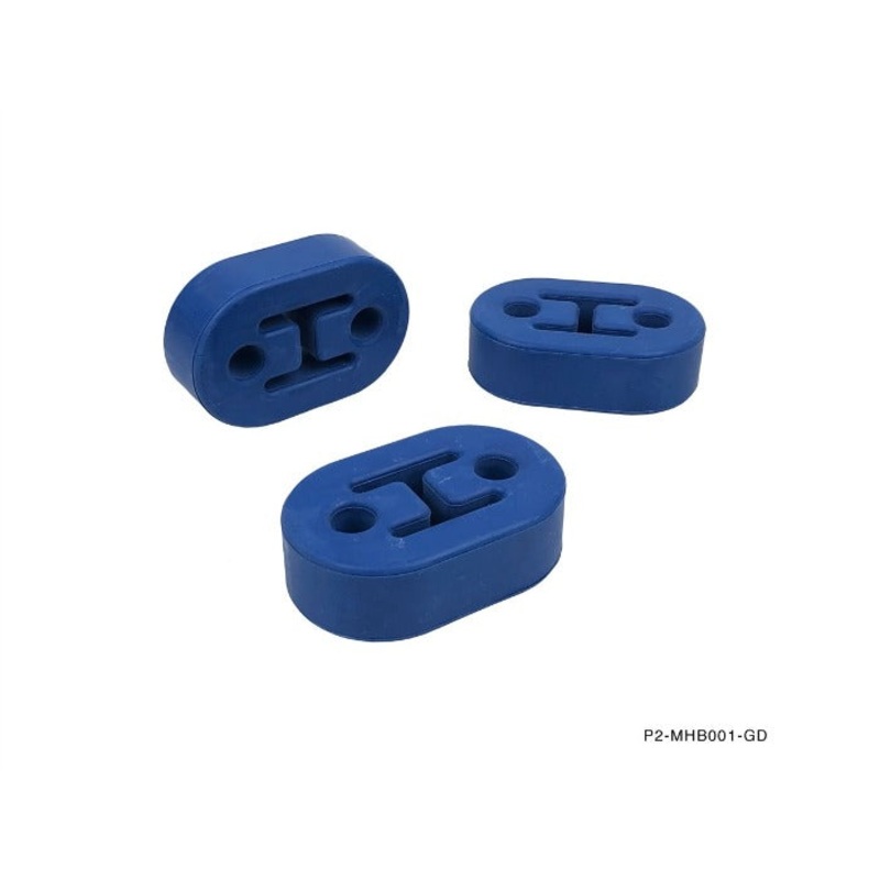 Phase 2 Motortrend (P2M) 3pc Exhaust Muffler Hanger Bushing Kit - Nissan 240sx (1989-1998)
