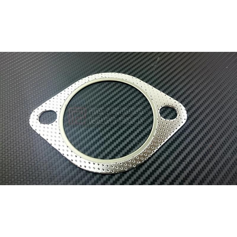 Phase 2 Motortrend (P2M) Universal 3" 80MM 2 Bolt Down / Test Pipe Exhaust Gasket With Fire Ring