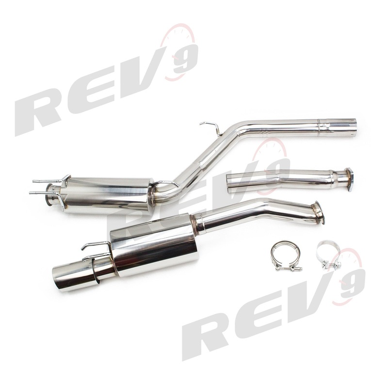 Rev9 Power 3" FlowMaxx Race Version Stainless Catback Exhaust Kit - Honda Civic Si FA / FG (2006-2011)