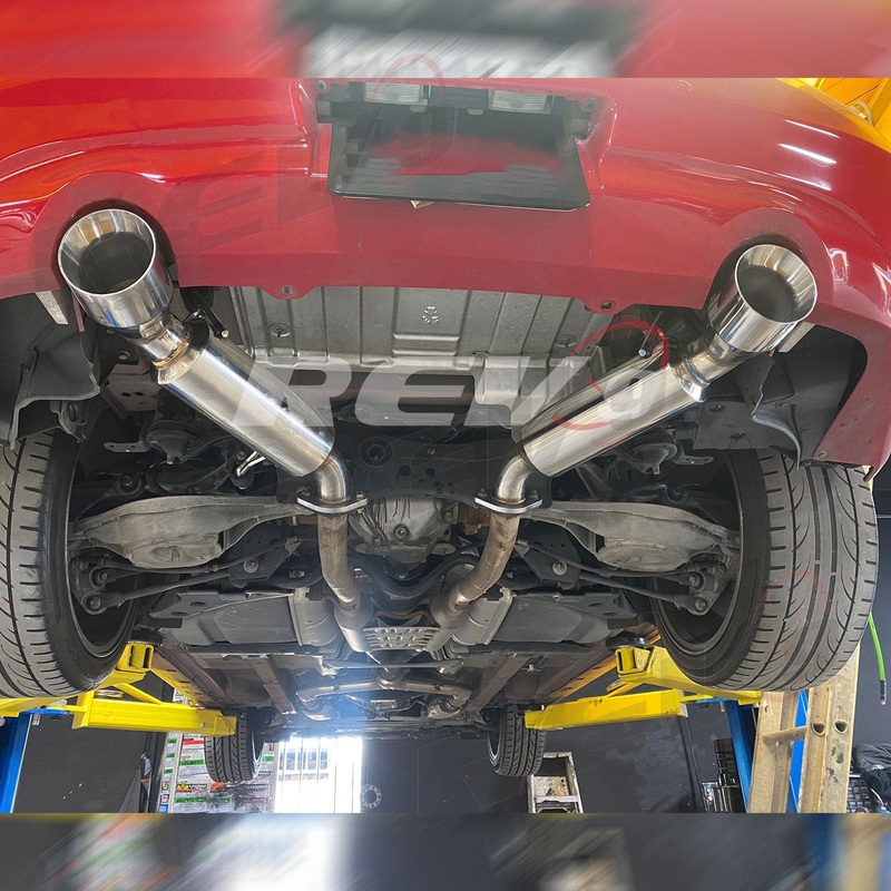 Rev9 Power FlowMaxx Stainless Axle-Back Exhaust System - Infiniti Q60 / Q60S (CV36) 2014-16