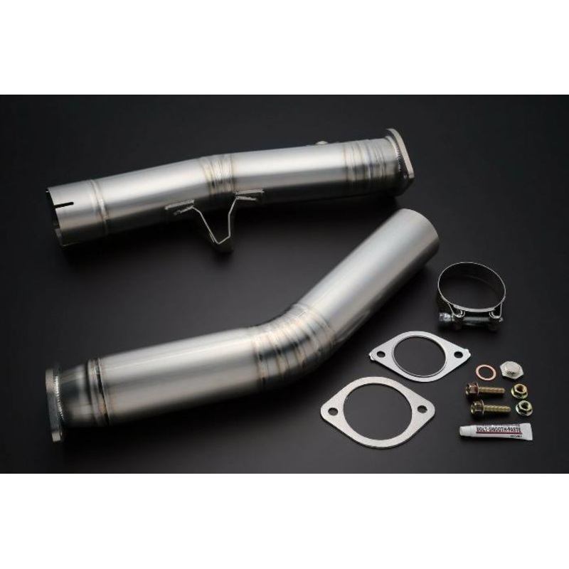 Tomei Expreme 80mm Titanium Cat Straight Pipe Type 80 - Scion FR-S (2012-2016)