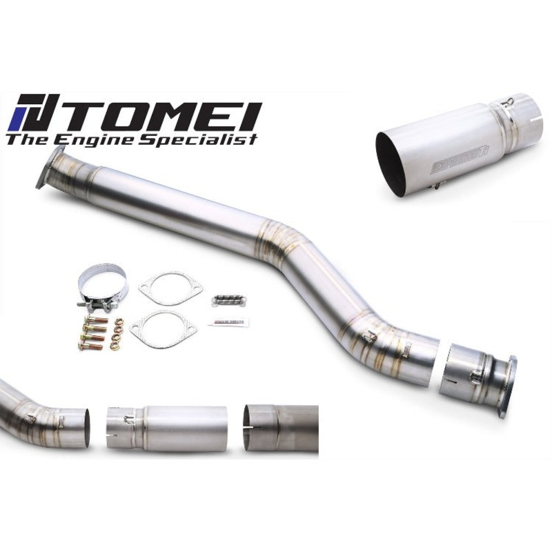 Tomei Expreme-Ti 3"-3.5" Titanium Exhaust Mid Pipe Kit - Toyota Supra MK4 JZA80 (1993-1998)