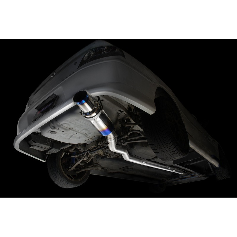 Tomei Expreme Ti Titanium Single Exhaust System - Mitsubishi Lancer (EVO) Evolution 9 USDM