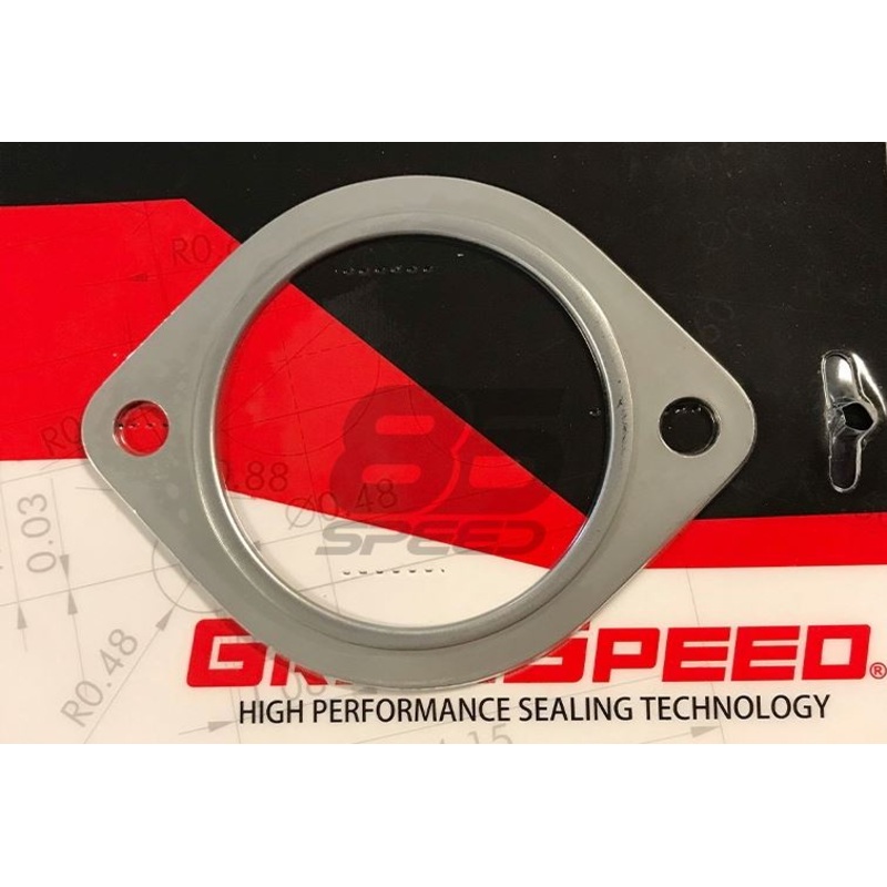 Grimmspeed Universal 2X Thick 3" 2-Bolt Multi Layer Stainless Steel Exhaust Gasket - Single