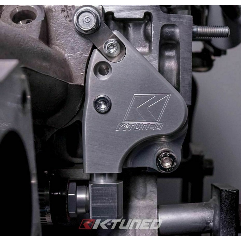 K-Tuned Intake Manifold Adapter Plate K24 Manifolds onto K24 Coolant Adapter