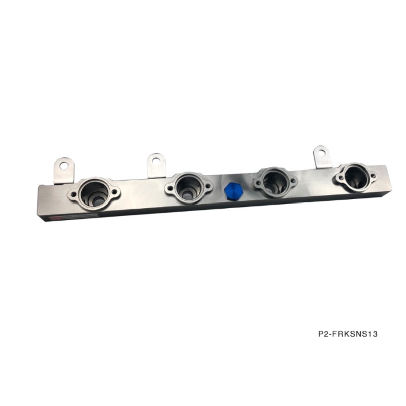 Phase 2 Motortrend (P2M) Billet Aluminum Side Feed Fuel Rail Kit - Nissan S13 SR20DET