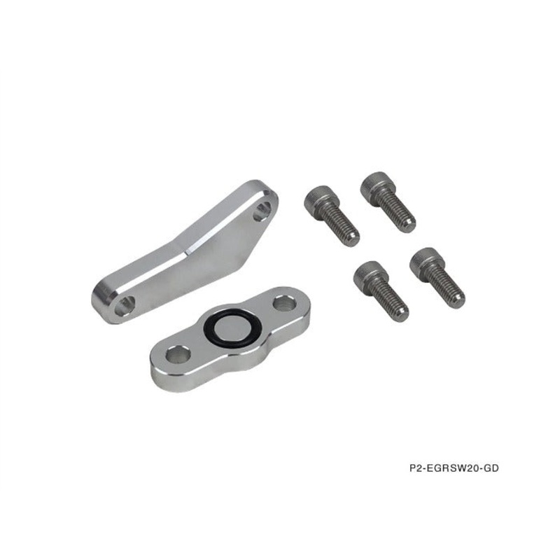 Phase 2 Motortrend (P2M) EGR Block Off Plate Kit - Toyota MR2 SW20 3SGTE