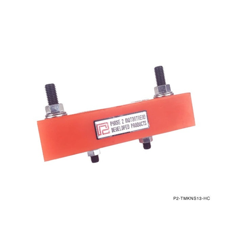 Phase 2 Motortrend (P2M) Solid Polyurethane Transmission Mount - Nissan 240SX KA24DE SR20DET CA18DET