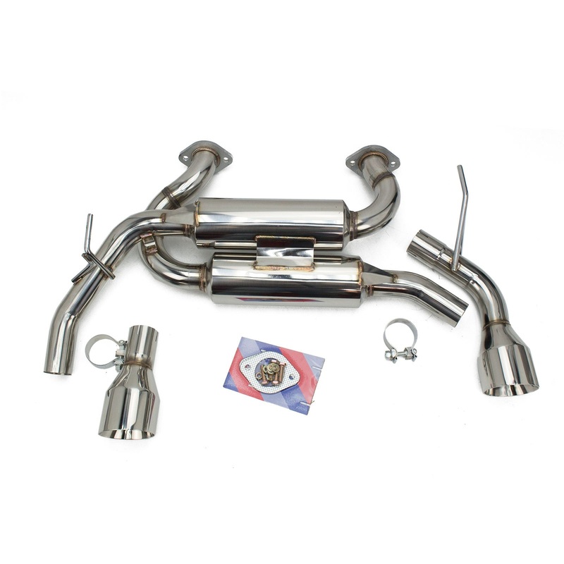Rev9 Power Axle-Back FlowMaxx Stainless Exhaust System - Infiniti Q50 2014-23 (60mm Pipe)