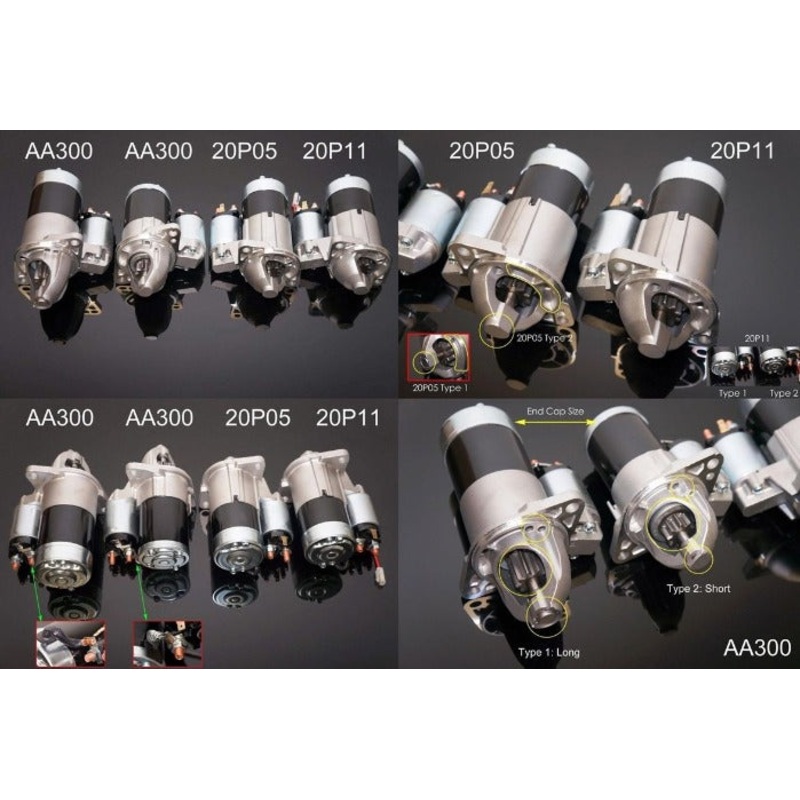 P2M Phase 2 RB Series Motor #20P052 Starter - Nissan Skyline GT-R GTS
