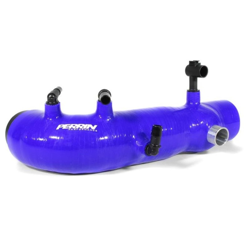 Perrin Performance 2.4" Turbo Inlet Hose BLUE - Subaru WRX (2002-2007)