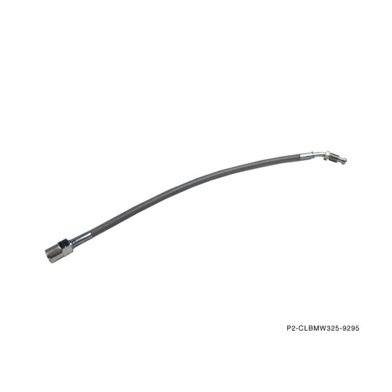 Phase 2 Motortrend (P2M) Stainless Steel Braided Clutch Line - BMW 3 Series 325i (1992-1995)