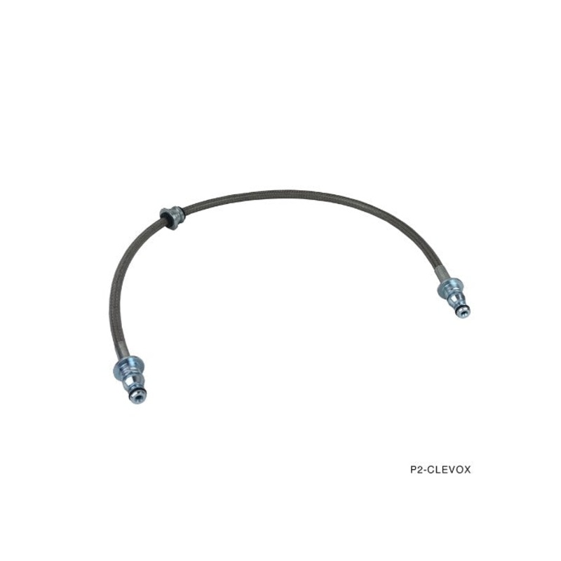 Phase 2 Motortrend (P2M) Stainless Steel Braided Clutch Line - Mitsubishi Lancer Evolution EVO X 10 (2008-2015)