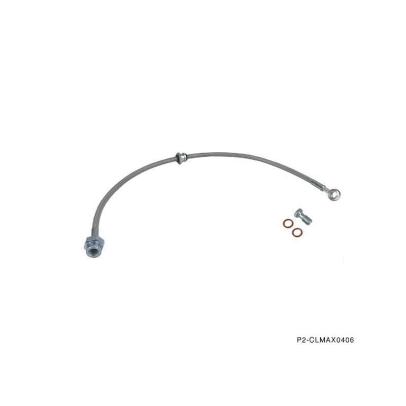 Phase 2 Motortrend (P2M) Stainless Steel Braided Clutch Line - Nissan Maxima (2004-2006)
