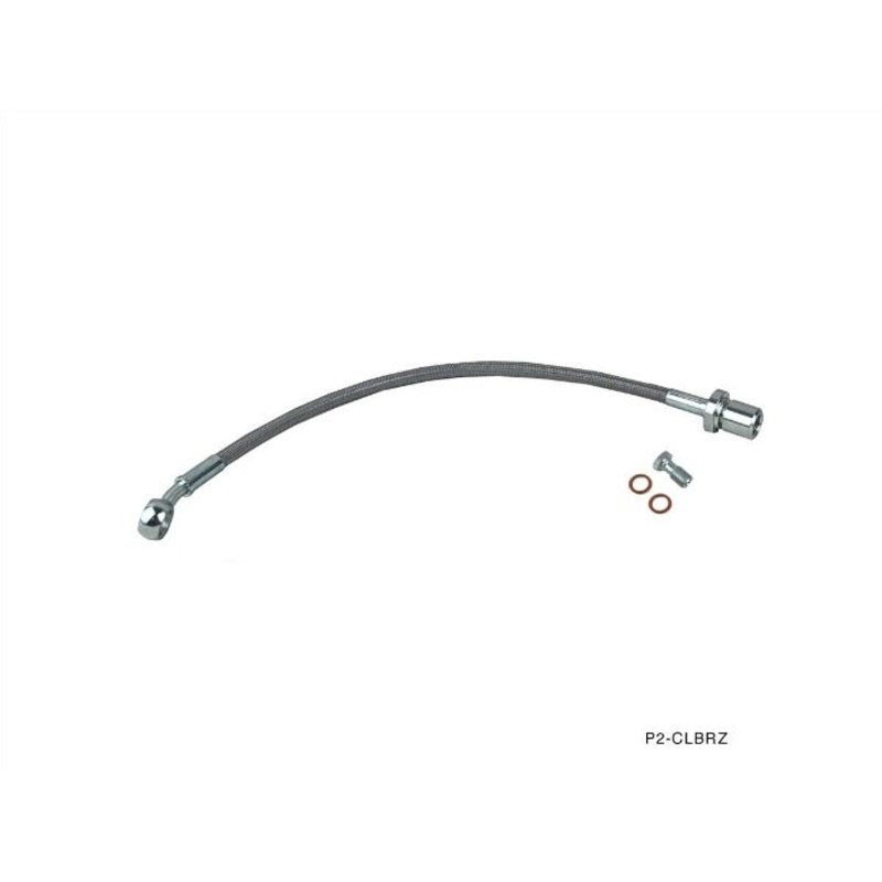 Phase 2 Motortrend (P2M) Stainless Steel Braided Clutch Line - Scion FR-S / Subaru BRZ / Toyota 86
