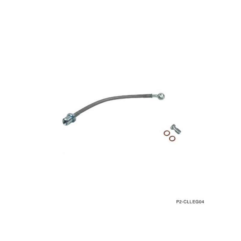 Phase 2 Motortrend (P2M) Stainless Steel Braided Clutch Line - Subaru Legacy (2004)