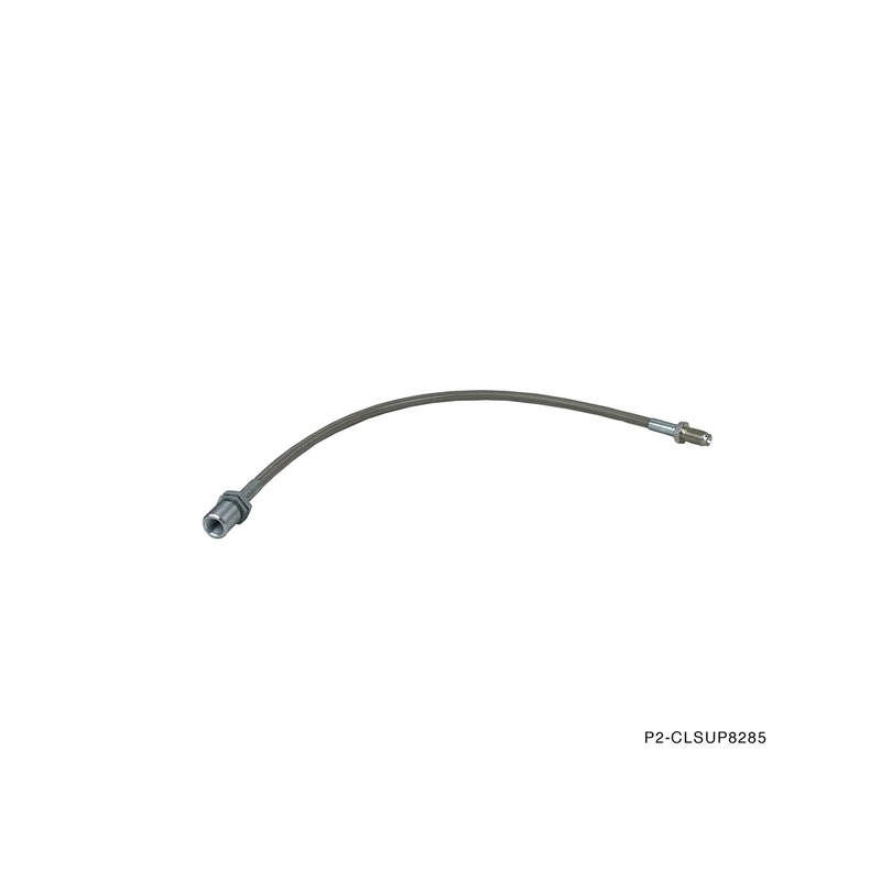 Phase 2 Motortrend (P2M) Stainless Steel Braided Clutch Line - Toyota Supra (1982-1985)