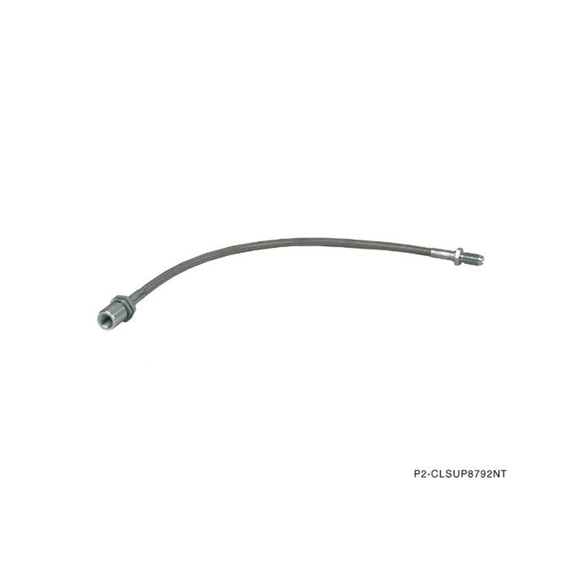 Phase 2 Motortrend (P2M) Stainless Steel Braided Clutch Line - Toyota Supra Non Turbo (1987-1992)