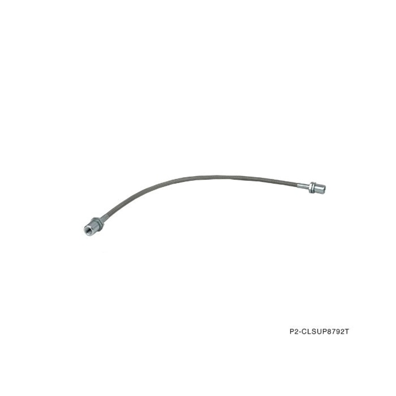 Phase 2 Motortrend (P2M) Stainless Steel Braided Clutch Line - Toyota Supra Turbo (1987-1992)
