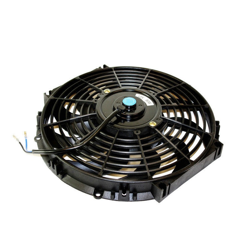 ISR Performance Electric Radiator Slim Cooling Fan 12" - Universal