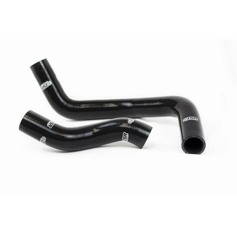 ISR Performance Silicone Radiator Hoses BLACK - Nissan 240sx S13 S14 SR20DET (1989-1998)
