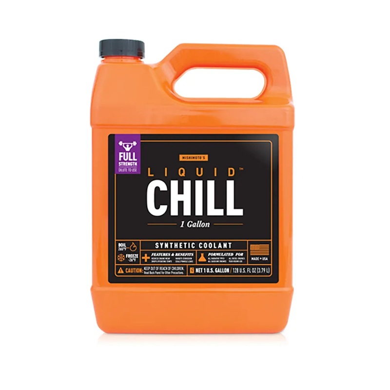 Mishimoto Liquid Chill Synthetic Engine Coolant - Full Strength - 1 Gallon