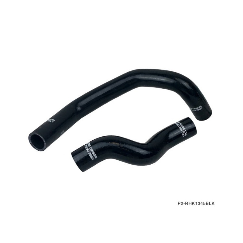 Phase 2 Motortrend (P2M) 3 ply Radiator Hose Kit BLACK - Nissan 240sx SR20DET