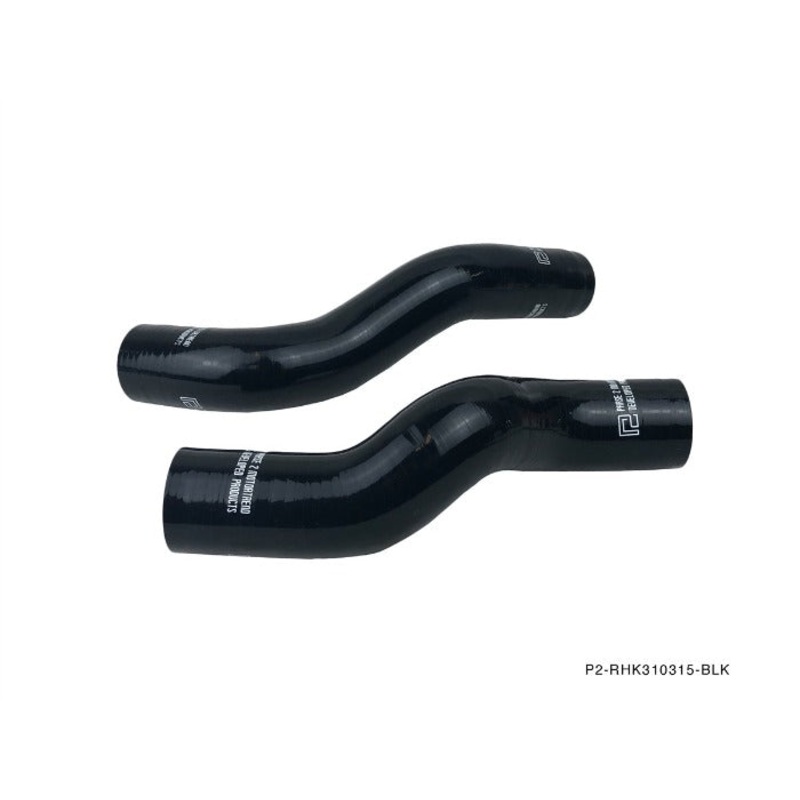 Phase 2 Motortrend (P2M) 3 Ply Silicone Reinforced Radiator Hoses - Mazda RX-7 12A (1983-1985)