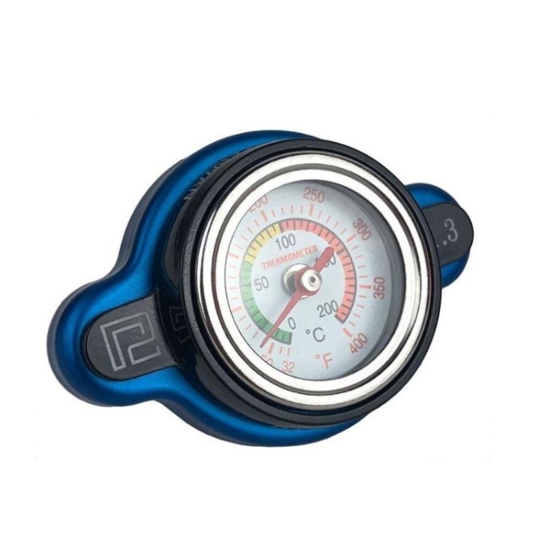 Phase 2 Motortrend (P2M) Phase 2 Radiator Gauge Cap 1.3 Bar - Style 148