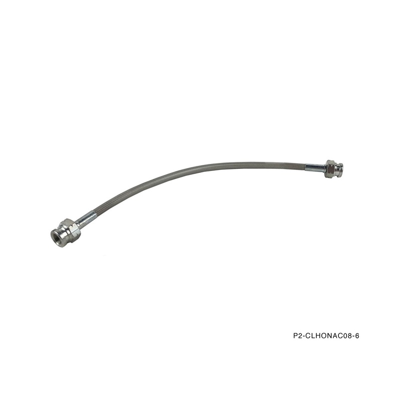 Phase 2 Motortrend (P2M) Stainless Steel Braided Clutch Line - Honda Accord 6 speed (2008)