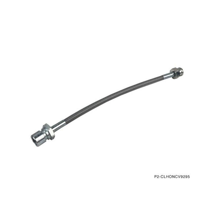 Phase 2 Motortrend (P2M) Stainless Steel Braided Clutch Line - Honda Civic (1992-1995)
