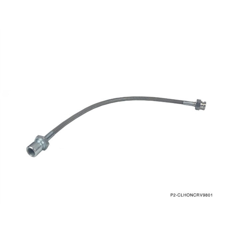Phase 2 Motortrend (P2M) Stainless Steel Braided Clutch Line - Honda CR-V (1998-2001)