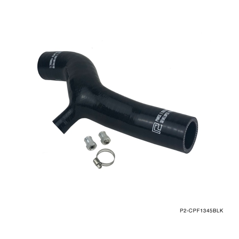 Phase 2 Motortrend (P2M) Upper Radiator Hose Cooling Performer BLACK  - Nissan 240sx SR20DET