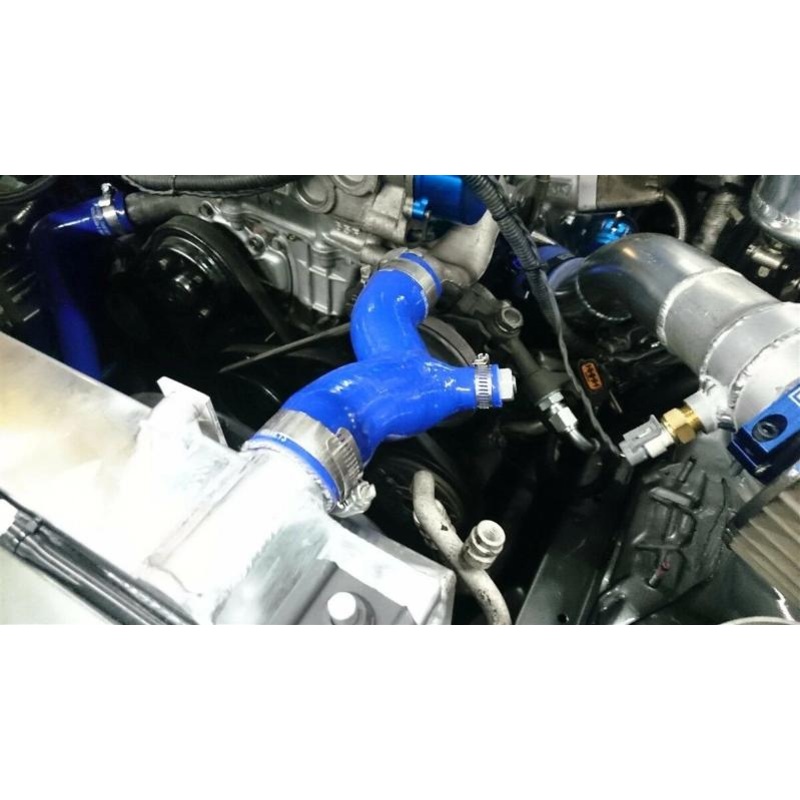 Phase 2 Motortrend (P2M) Upper Radiator Hose Cooling Performer BLUE - Nissan 240sx SR20DET