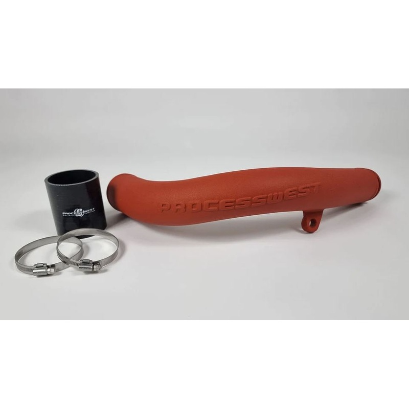Process West TMIC Top Mount Intercooler Charge Pipe Kit - Red - Subaru WRX (2022-2023)