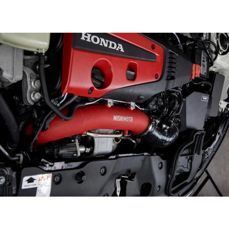 Mishimoto Performance Turbo Inlet Pipe Upgrade Kit - Red - Honda Civic FK8 Type R (2017-2021)